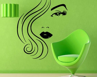 Salon Wall Decor hair salon wall decals fashion wall words hairdressing beauty Salon Wall Decor hair salon wall decals fashion wall words hairdressing beauty