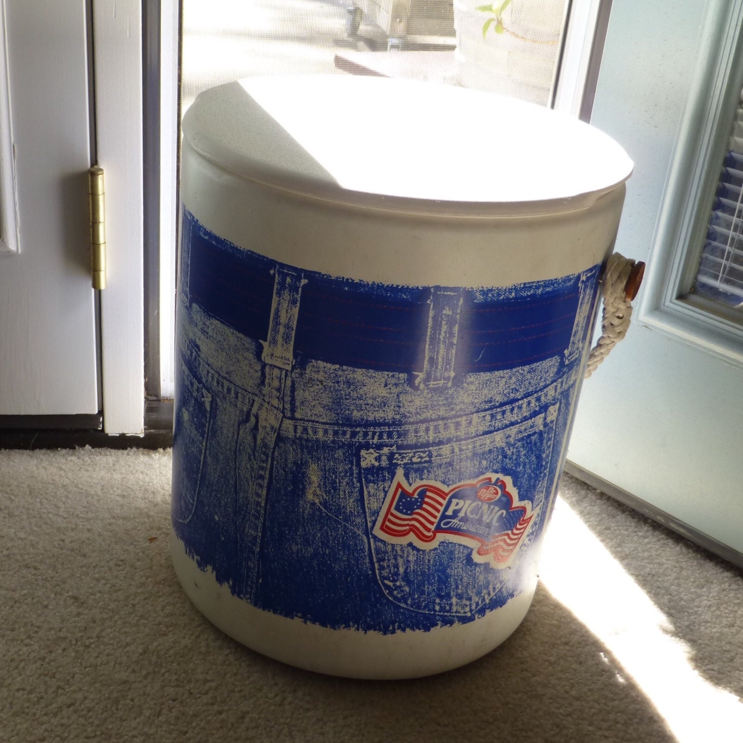 Dr Pepper Picnic Ice Bucket Ice Chest Picnic Cooler