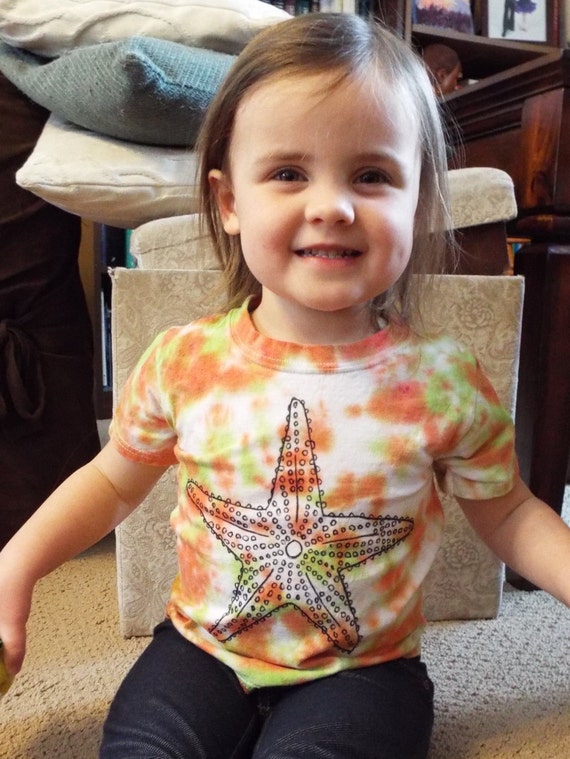 starfish color shirt