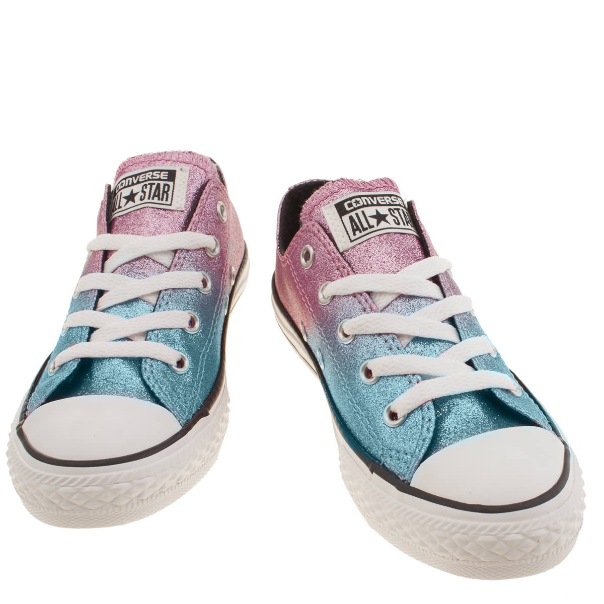 pink blue and purple converse