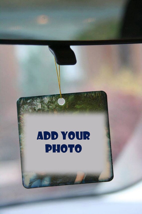 Personalized Photo Car Air Freshener Card