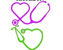 Popular items for stethoscope svg on Etsy