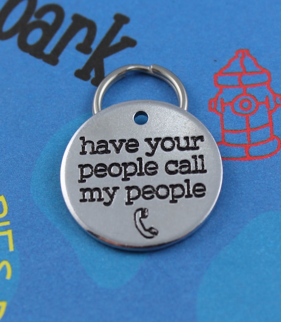 Customized Pet ID Tag Personalized Dog Name Tag by critterbling