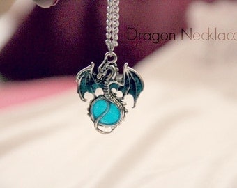 Glow in the Dark Dragon Necklace *back for a limited time*