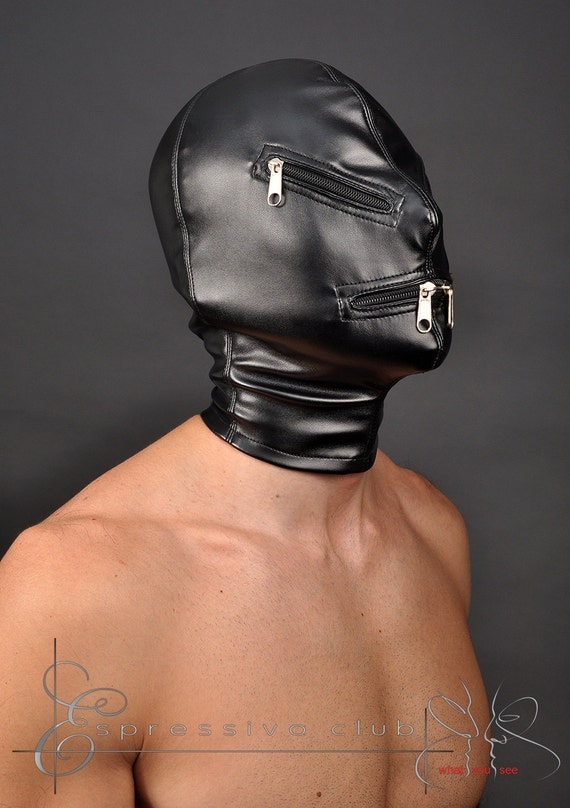 Leather Hood Fetish 14