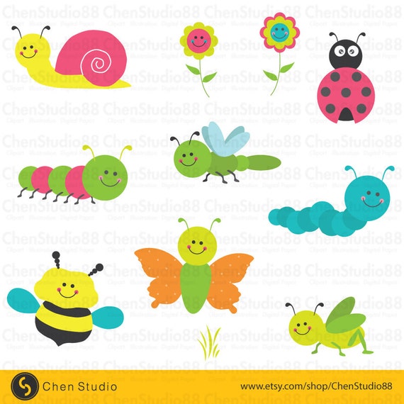 clipart garden insects - photo #35