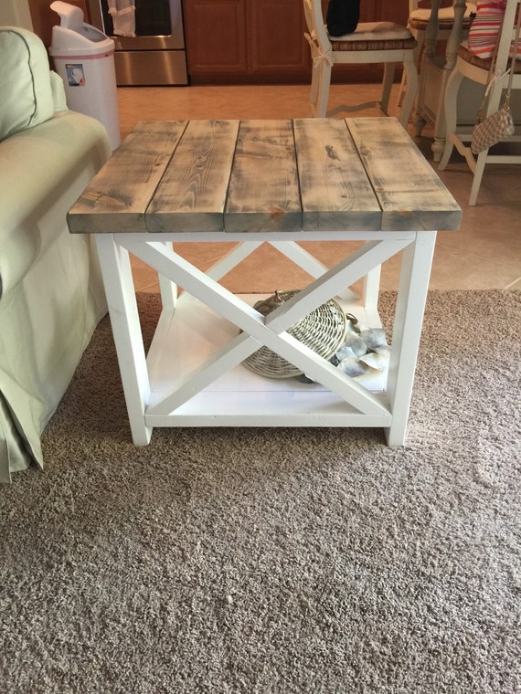 Custom Rustic Farmhouse End Table   Il 570xN.743343326 Ocfi 