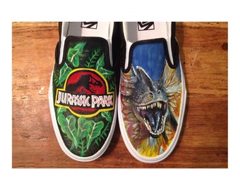 Jurassic park shoes | Etsy
