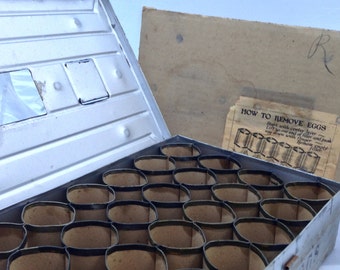 vintage egg carrier