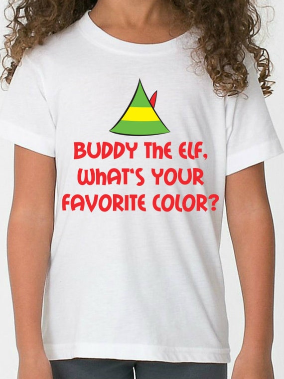 buddy the elf dog shirt