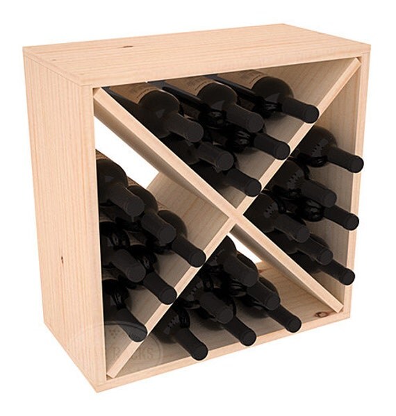 24 Bottle Wine Cube Storage Rack Kit In By Wineracksamerica