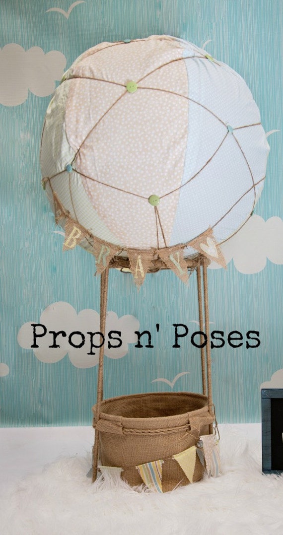 Hot Air Balloon Photography PropThe Orginal Etsy by PropsandPoses