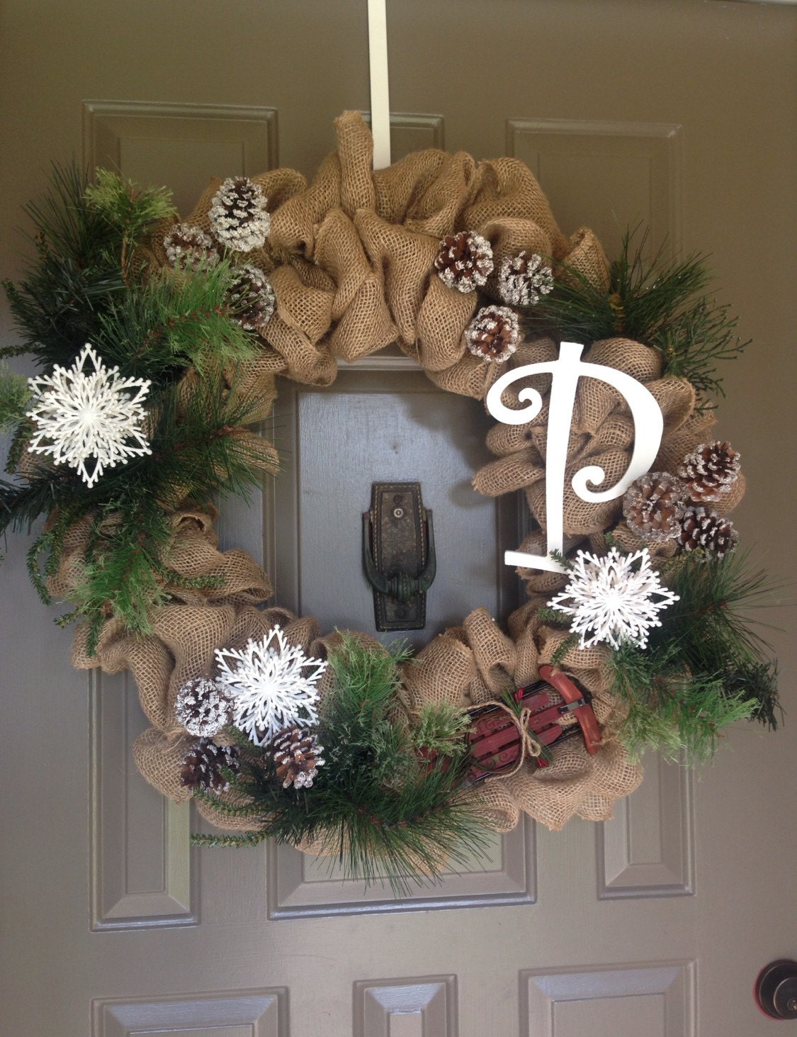 Festive Winter Themed Wreath