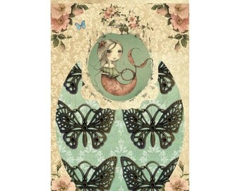 Set De 24 Cartes Et Enveloppes Trimcraft Santoro Mirabella – Format 6x6 Pouces