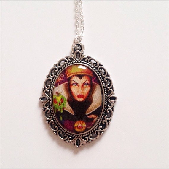 Items similar to Evil queen necklace on Etsy