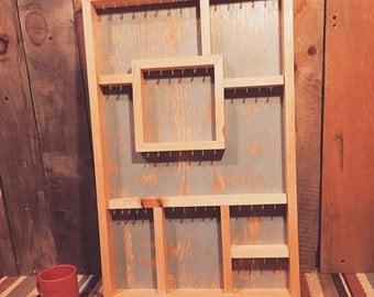 Jewelry Display Case Wooden