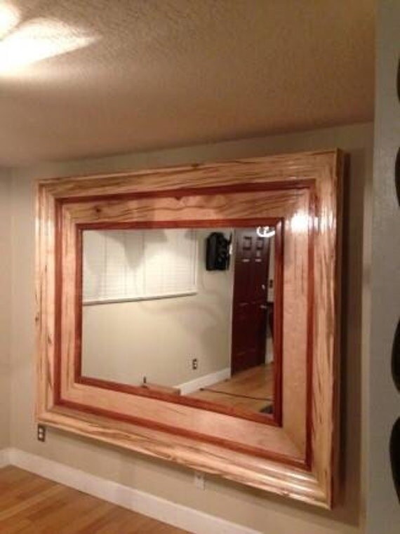 Items similar to Large Custom Framed Mirror on Etsy