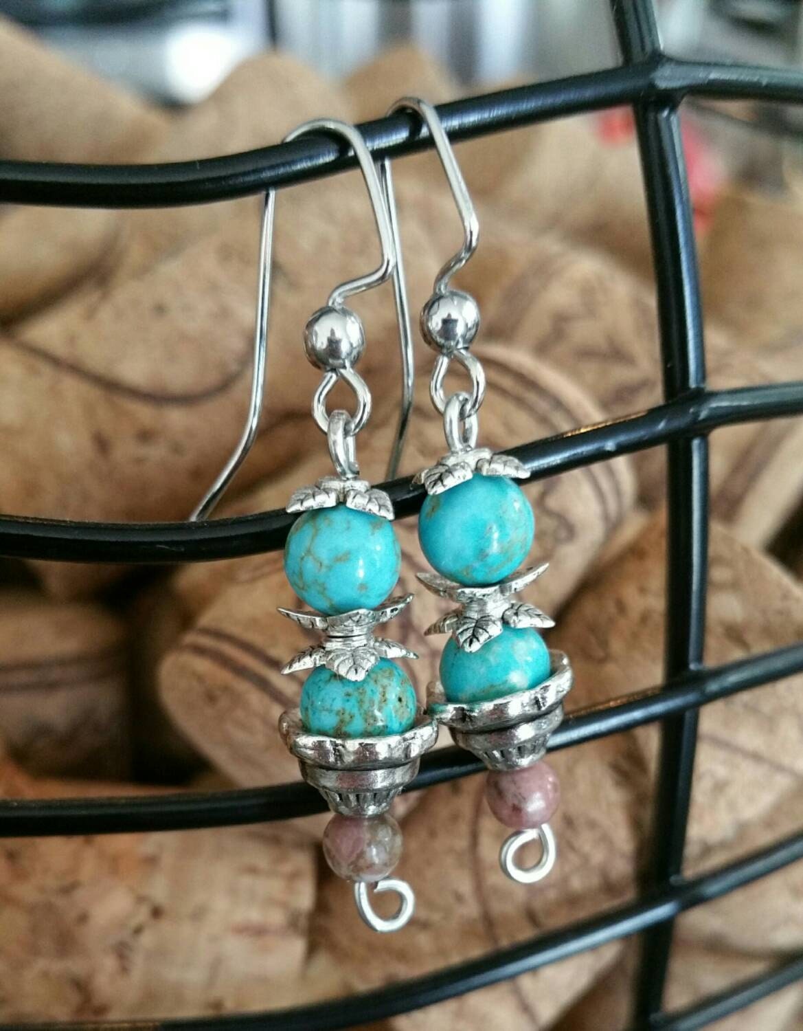 Healing Gemstone Earrings Balance Healing and Well Being
