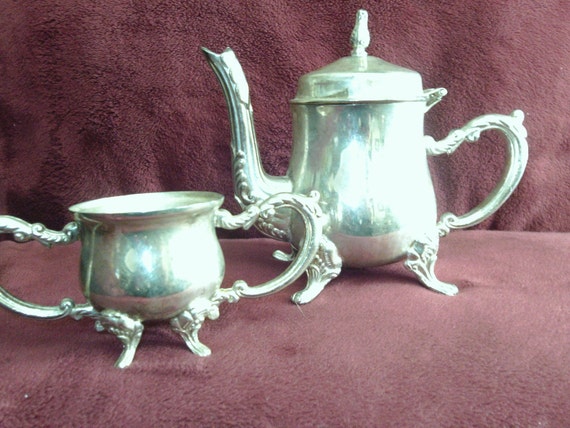 Godinger Silver Art Co Smallteapot And Sugar Bowl By Dazsgoneby 7018