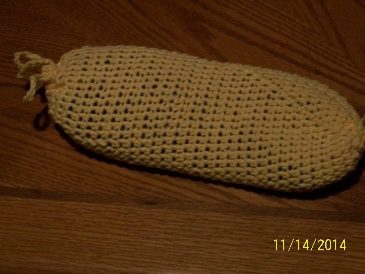 Crochet Rice Bag Pack Heating Pad with removable cover