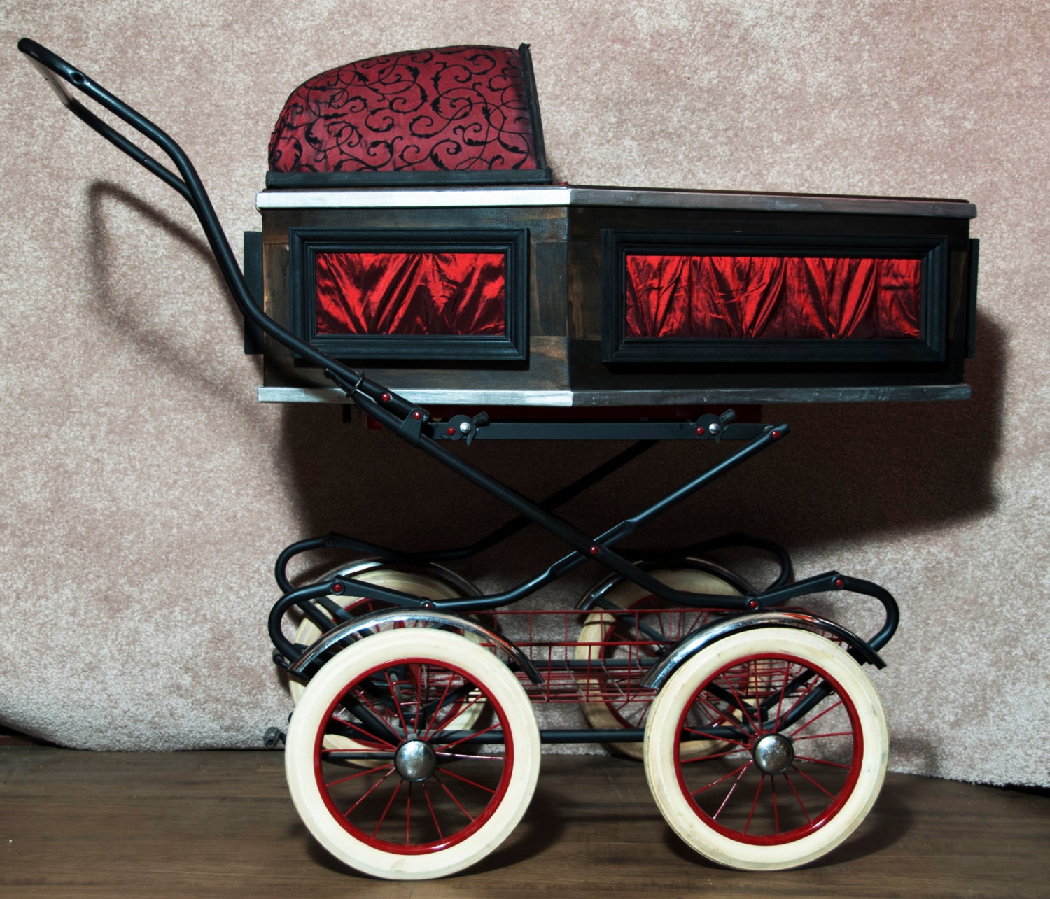 gothic baby carriage