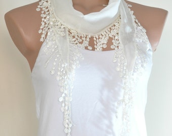Popular items for lace scarf on Etsy