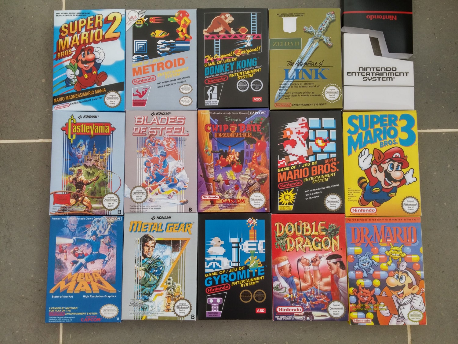 10 Boxes you choose NES / SNES / N64 / Game Boy Replacement