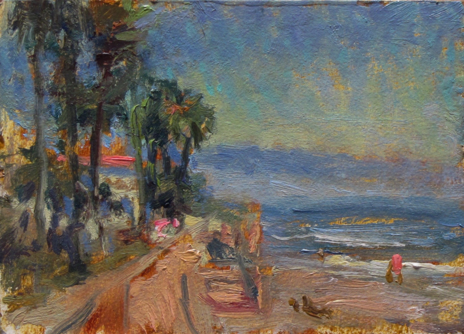 Santa Barbara Art Original Oil Painting by VanSteinCreations