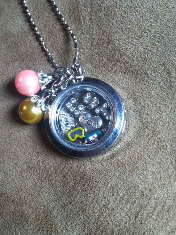 Mother's Day Locket by AlaskaMemoryLockets on Etsy