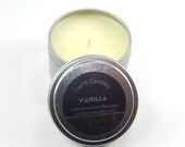 Scented Travel Candles - Homemade Candles - Scented Soy and Paraffin Wax Blend - Custom Travel Candle - Personal Travel Candles - Travel Tin