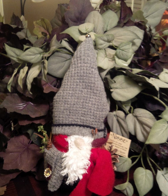 Items similar to Albert Nisse Gnome from Scandinavian Folklore handmade