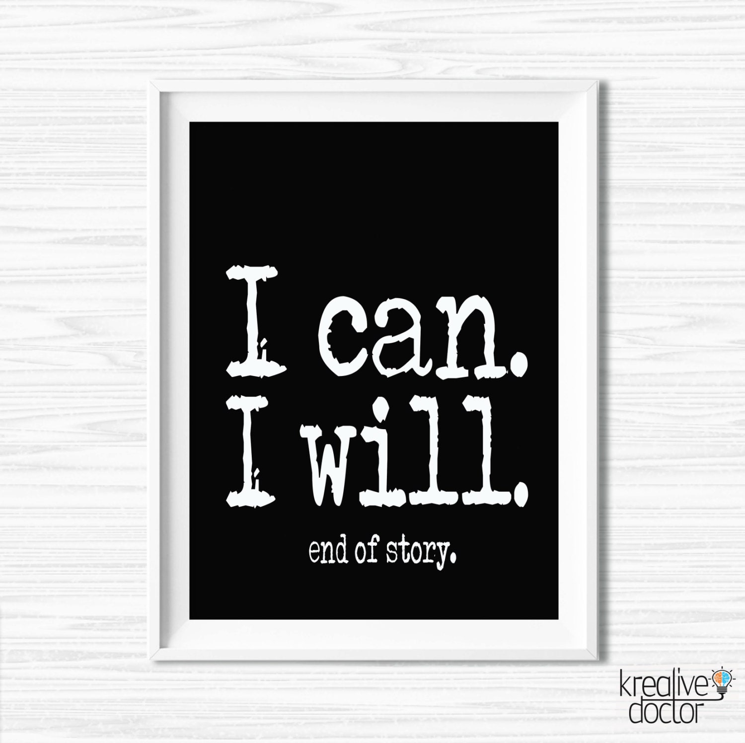 Motivational Wall Canvas Inspiration Quote Office Wall Decor