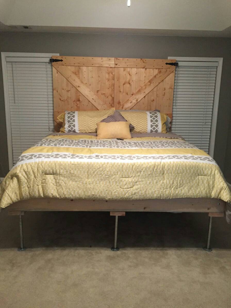 Barn Door Headboard