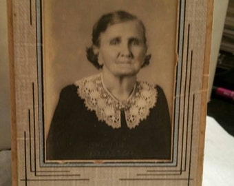 Vintage Lady Picture Photo
