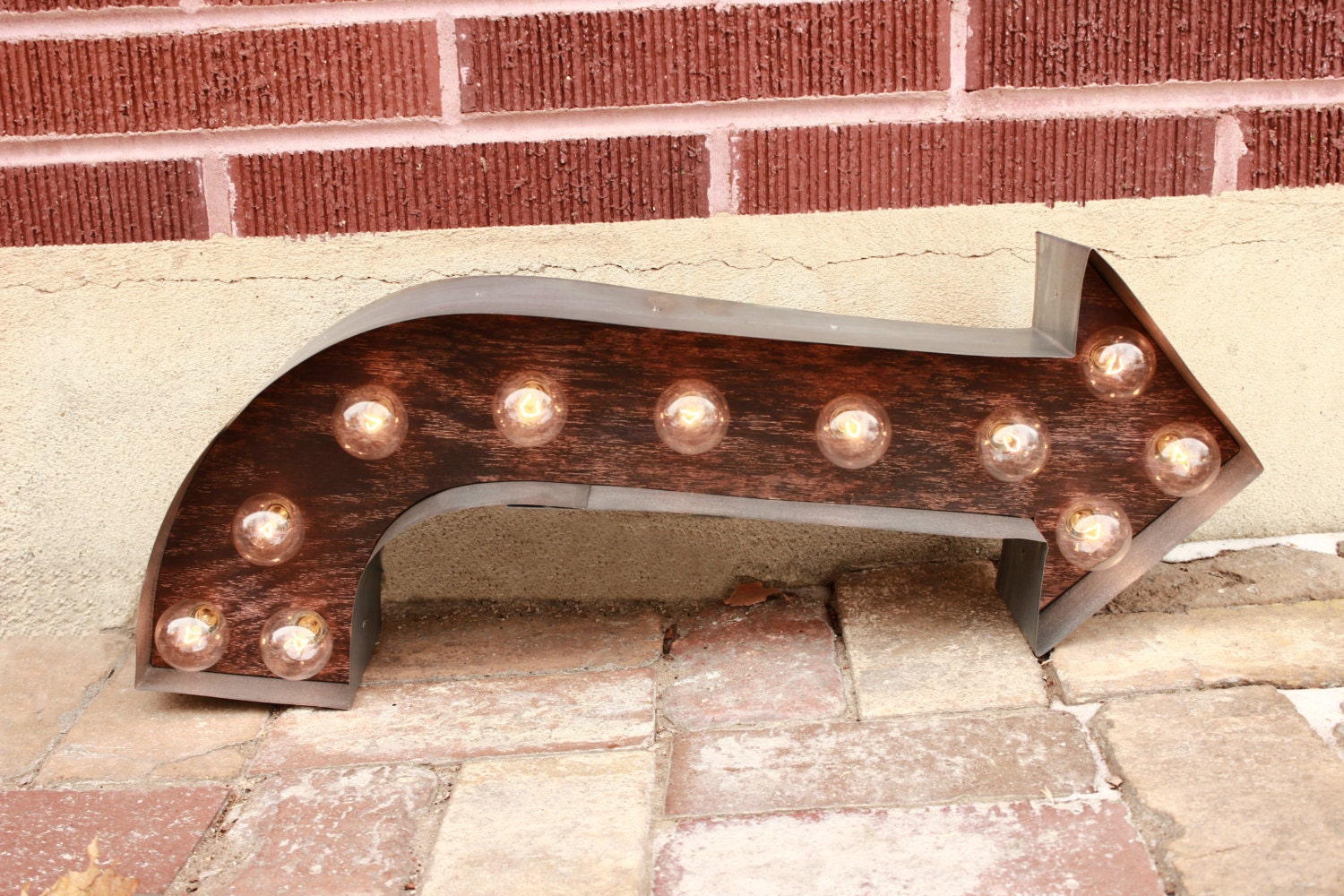 Arrow Light Vintage Arrow Sign Light Ampersand Sign