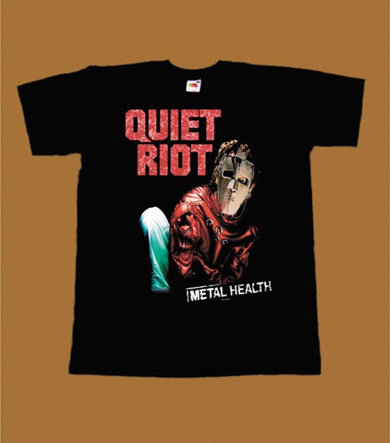 quiet riot metal health shirt