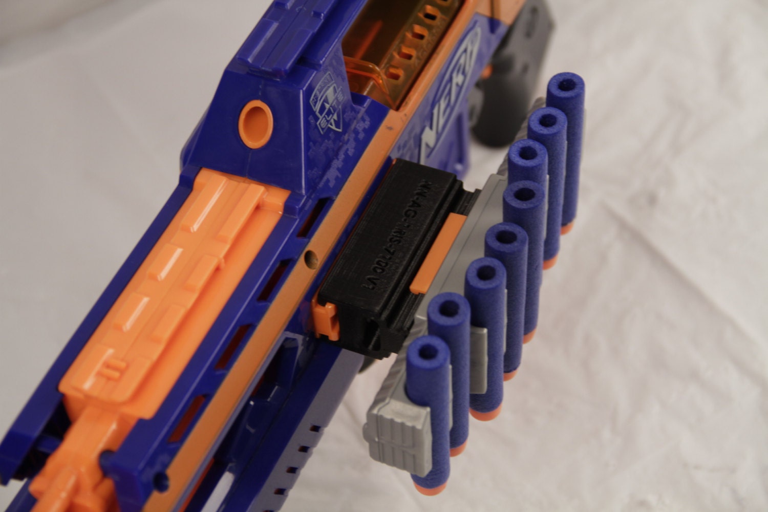 3D Printed Nerf to Nerf Extension Rail for Nerf Gun