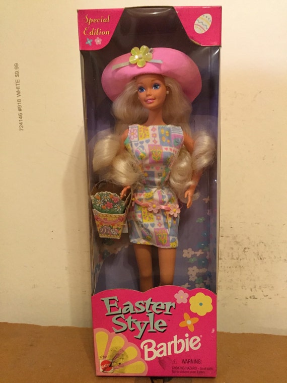 easter style barbie