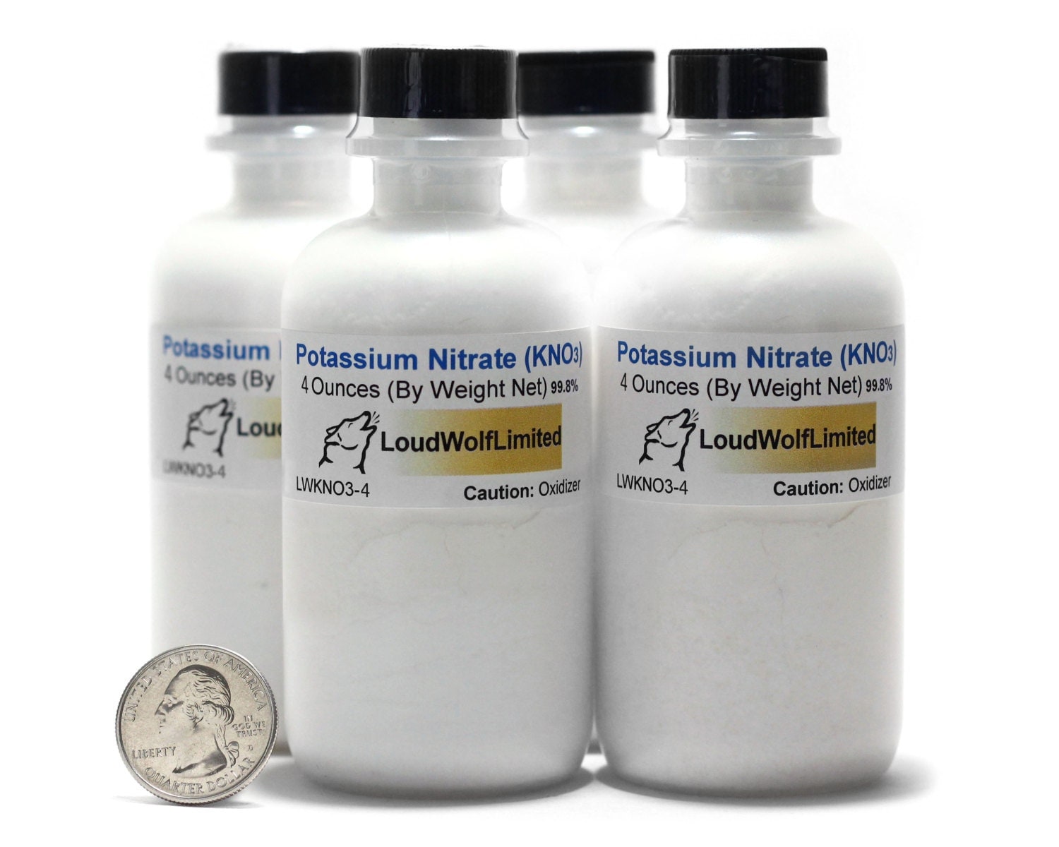 Potassium Nitrate / 1 Pound / Fine Powder / 99.8 Pure by Loudwolf