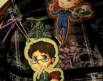 HANNIBAL and WILL GRAHAM Keychains
