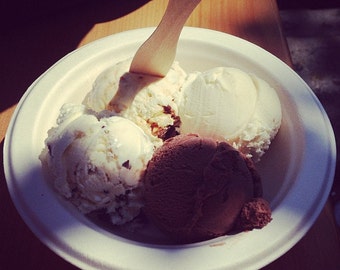 A Printed Picture of My Ice Cream
