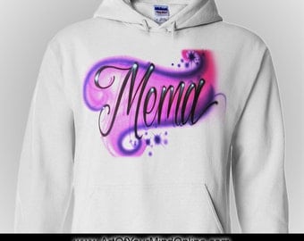 custom airbrush sweatshirts