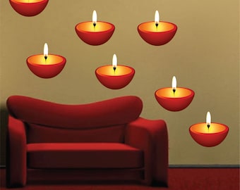 Candle Wall Art candle art | etsy Candle Wall Art candle art | etsy