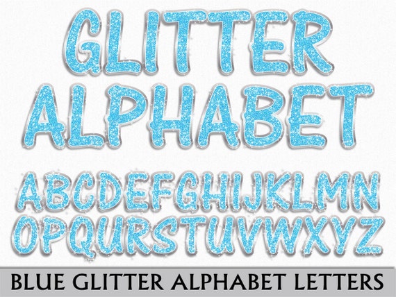 free glitter alphabet clipart - photo #13