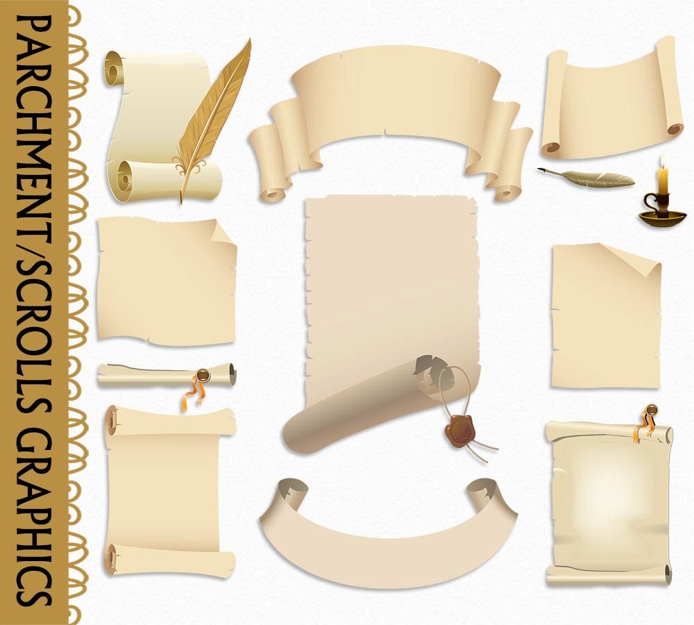 Parchment paper to write on