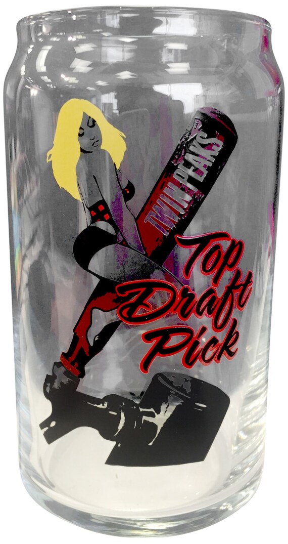 Twin Peaks Dirty Blonde Beer Can Glass by TwinP on Etsy