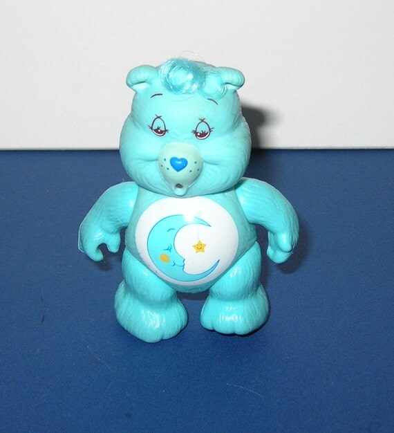 Vintage 1980s Care Bears Sleepy Bear PVC Figure by IHadThatToy