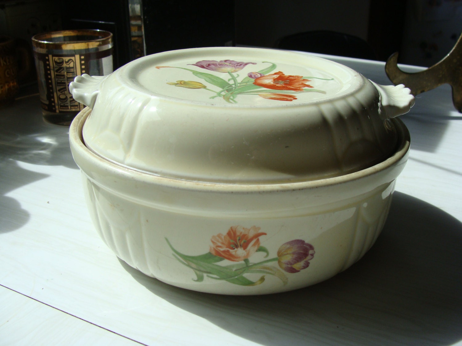 Vintage Hall’s Superior Quality Kitchenware Cover Casserole Dish Bowl
