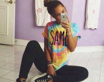 SAME Tumblr Tie Dye Tee Shirt
