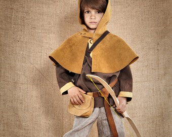 The complete Robin Hood Costume for kids - 9pc